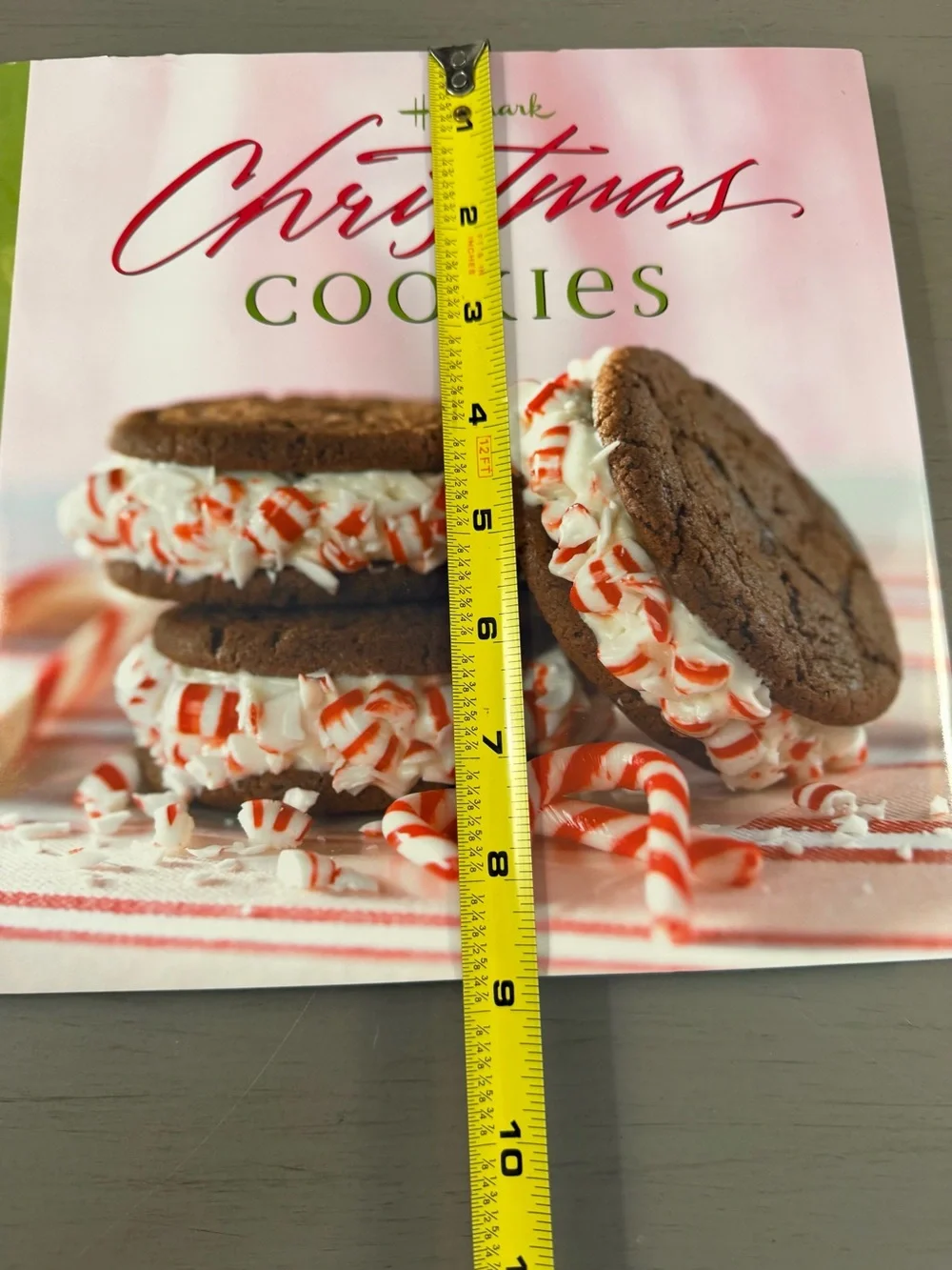 Vintage 2006 Hallmark Christmas Cookies Cookbook Recipes Cook Book Hardcover